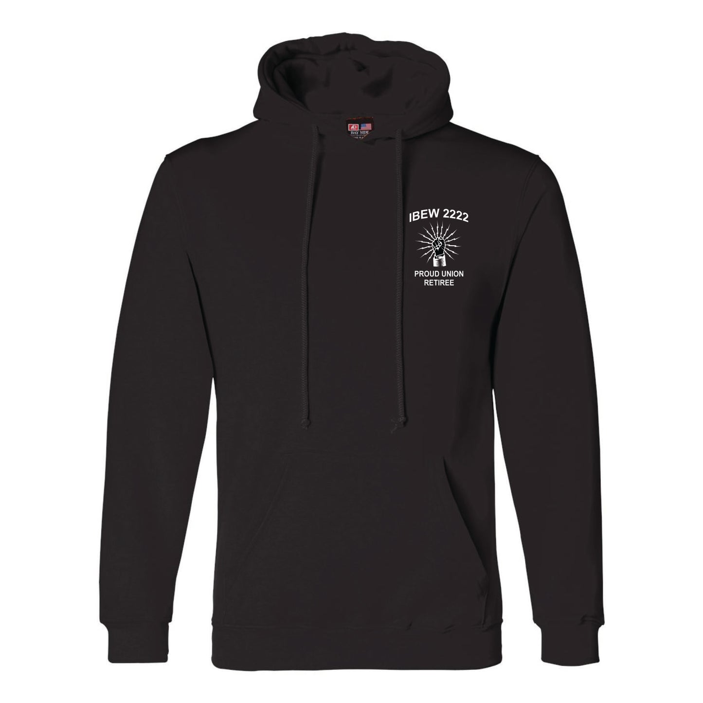Retiree Hoodie: USA FLAG