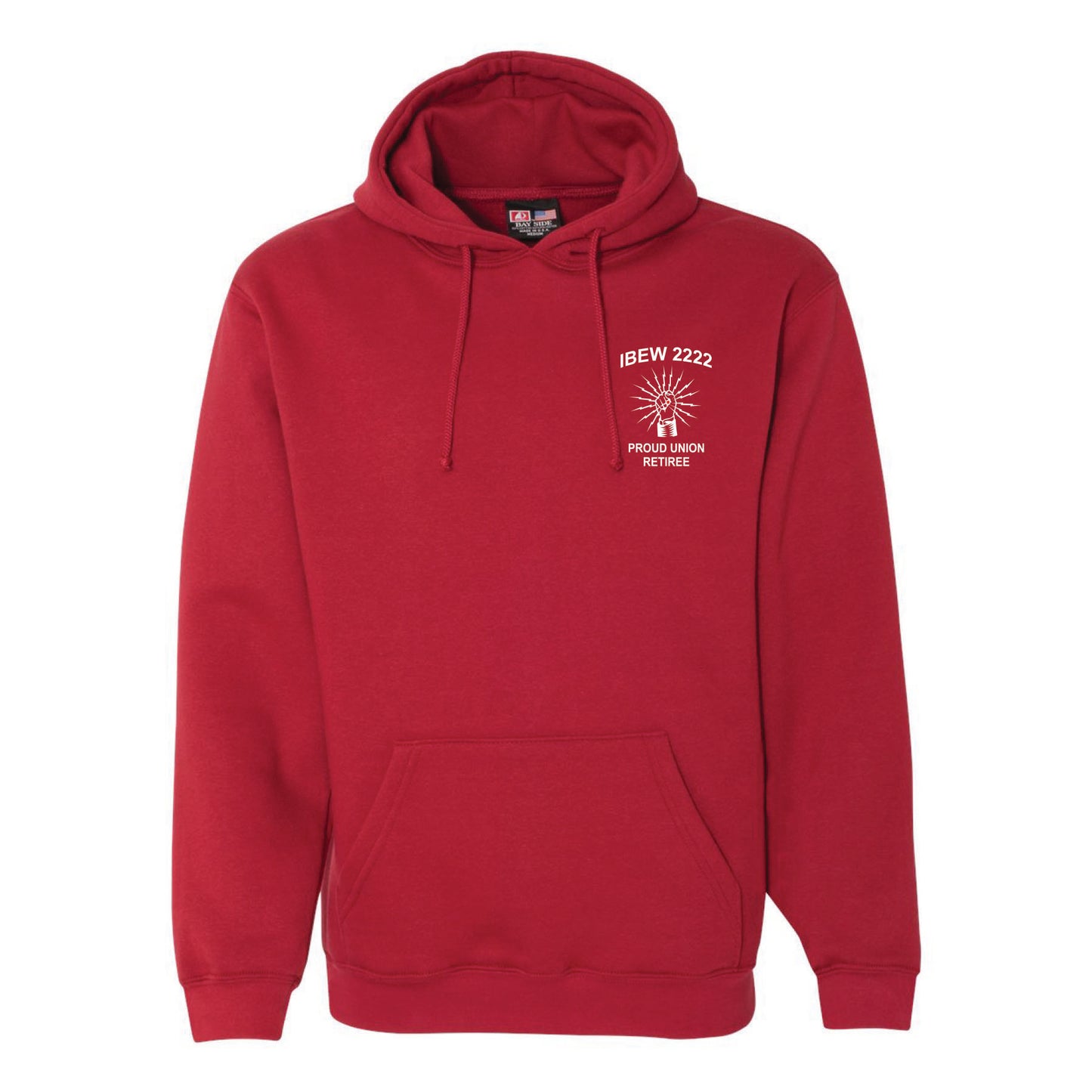 Retiree Hoodie: USA FLAG